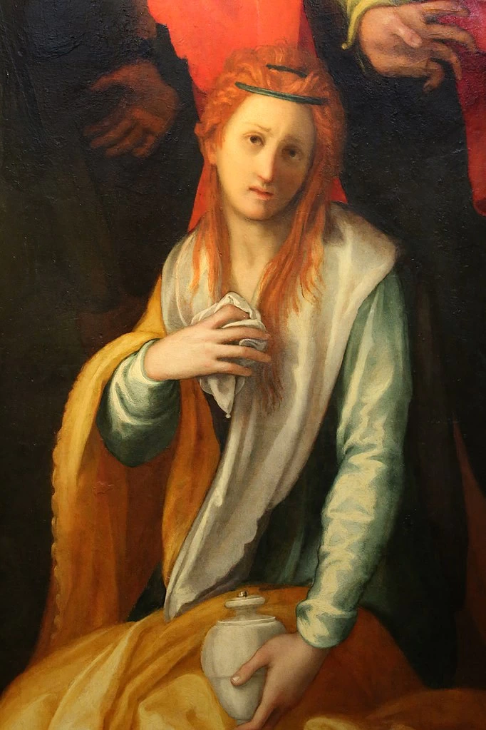 Deposizione di Cristo dalla croce - Galleria degli Uffizi, Firenze, dettaglio 2